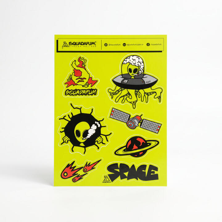 Pack de Adesivo - Space