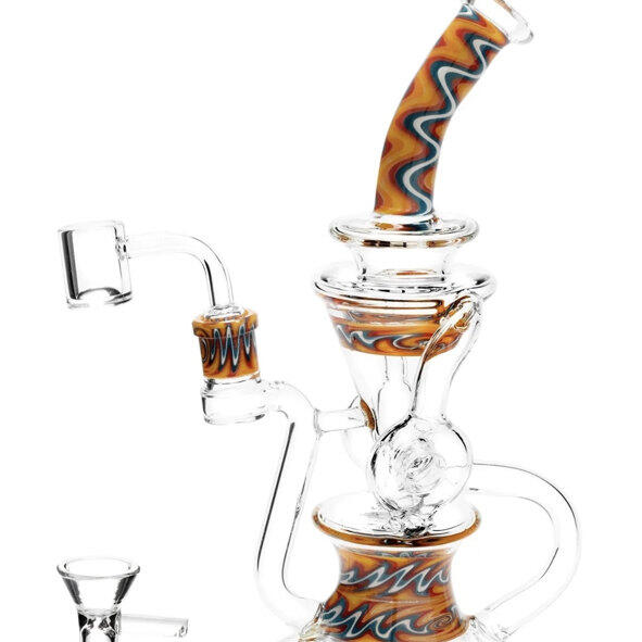 Bong de vidro Loop
